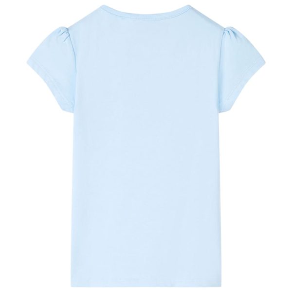 T-shirt para criança azul 104 - Image 2