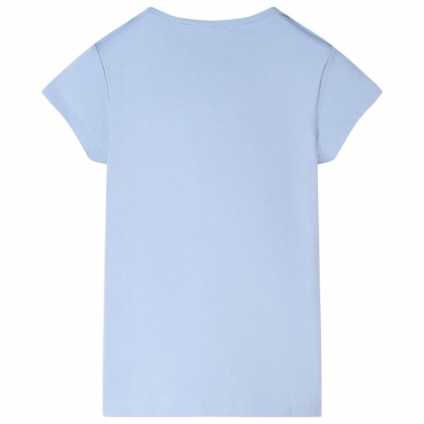 T-shirt para criança azul 104 - Image 2