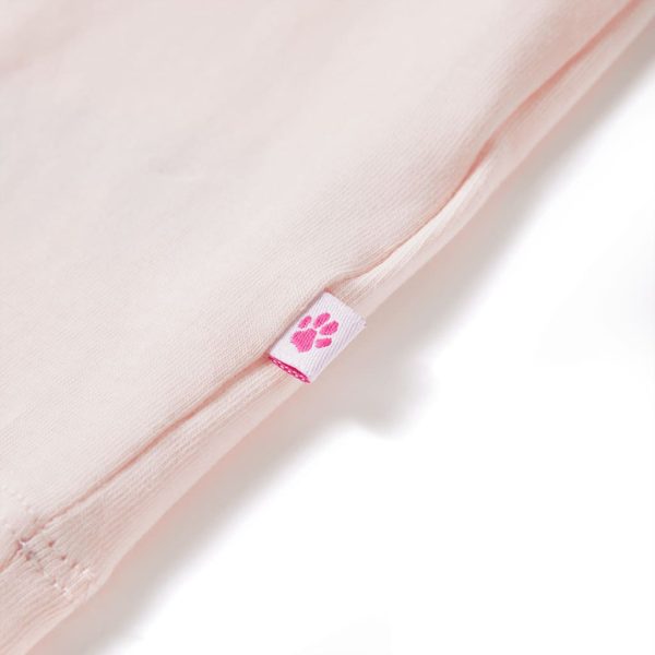 T-shirt de criança rosa suave 92 - Image 5