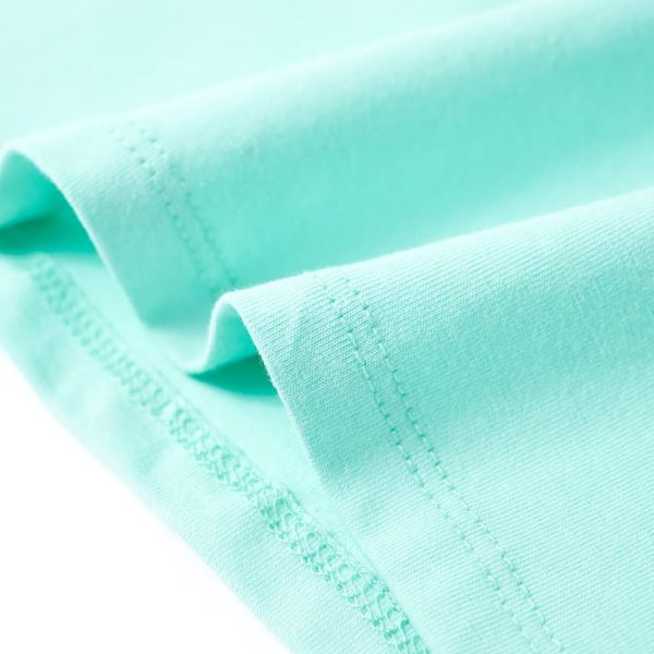 T-shirt infantil menta-claro 92 - Image 6
