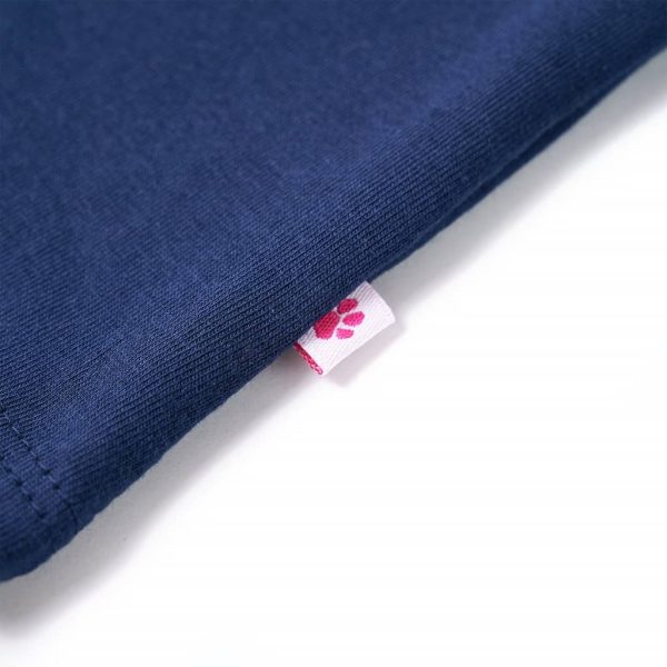 T-shirt para criança azul-marinho 92 - Image 5