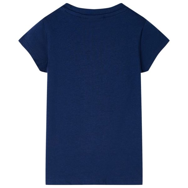 T-shirt para criança azul-marinho 116 - Image 2