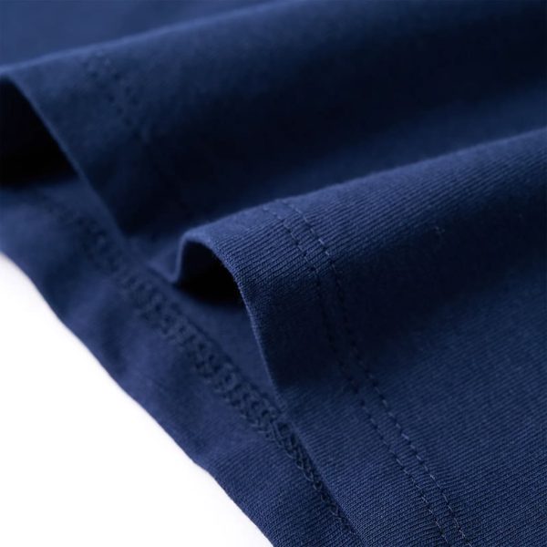 T-shirt para criança azul-marinho 128 - Image 6