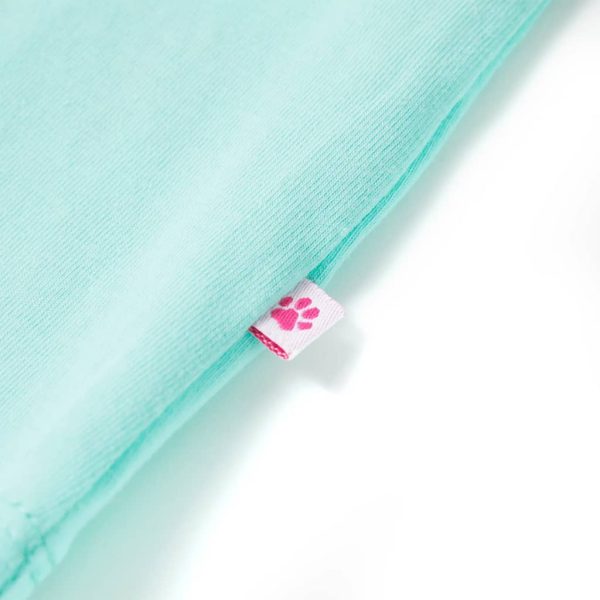 T-shirt infantil menta-claro 104 - Image 5