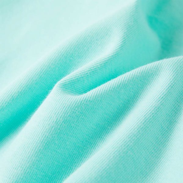 T-shirt infantil menta-claro 128 - Image 7