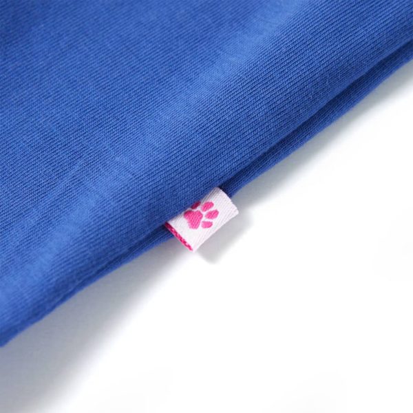 T-shirt para criança azul-cobalto 92 - Image 5