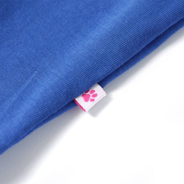T-shirt para criança azul-cobalto 140 - Image 5