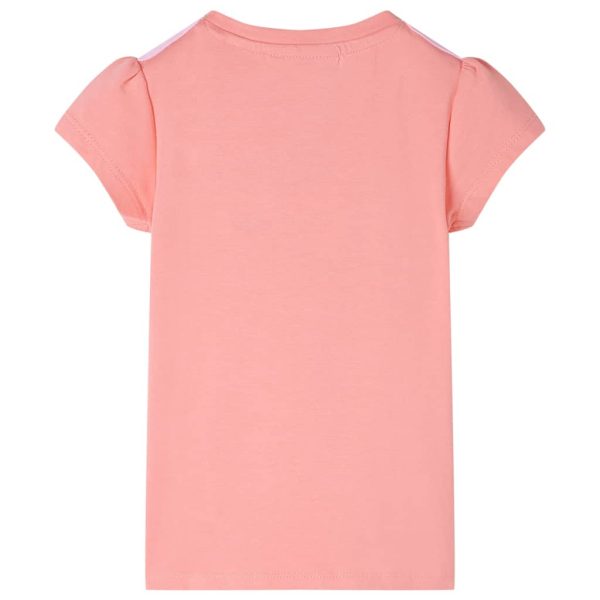 T-shirt infantil coral-claro 104 - Image 2