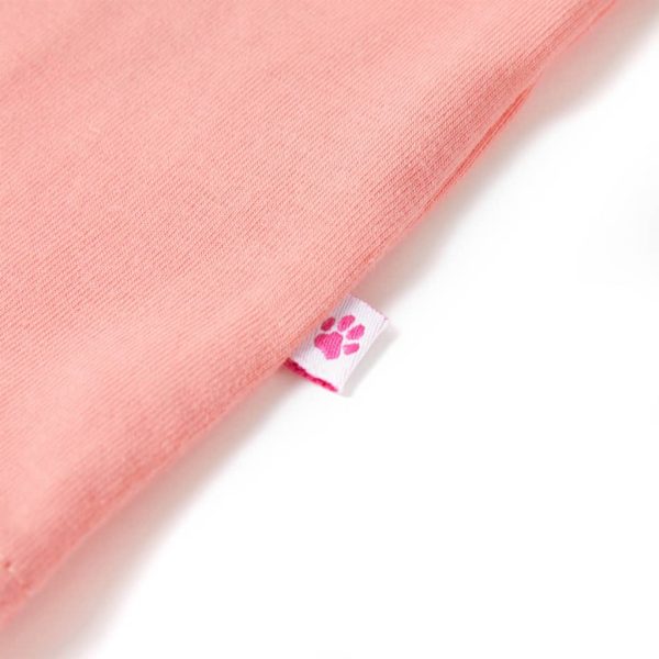 T-shirt infantil coral-claro 104 - Image 5