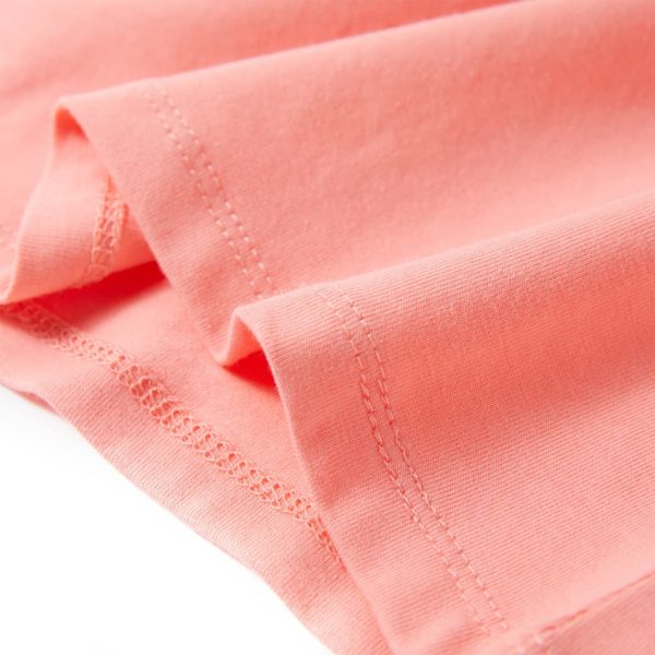 T-shirt infantil coral-claro 104 - Image 6