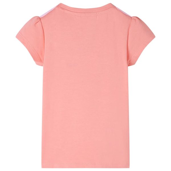 T-shirt infantil coral-claro 140 - Image 2