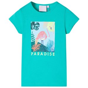 T-shirt infantil menta 140