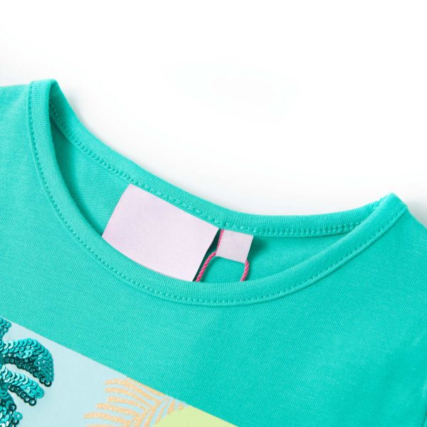 T-shirt infantil menta 140 - Image 3