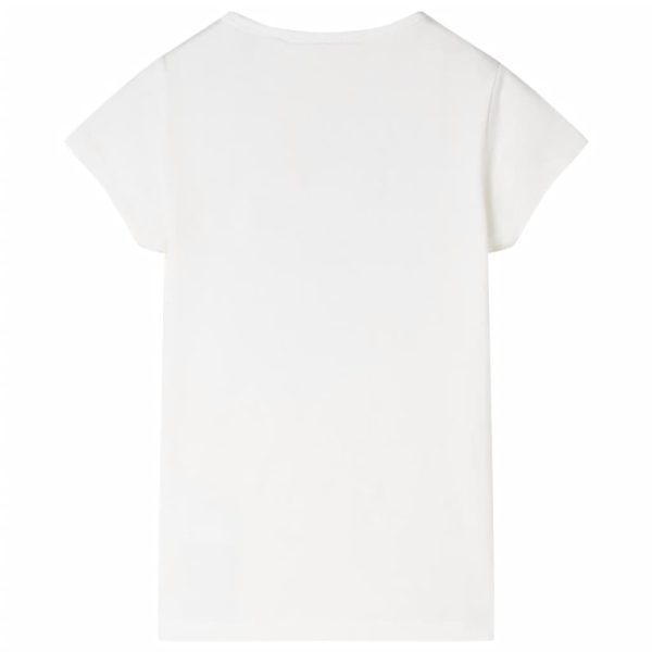 T-shirt infantil cor cru 140 - Image 2