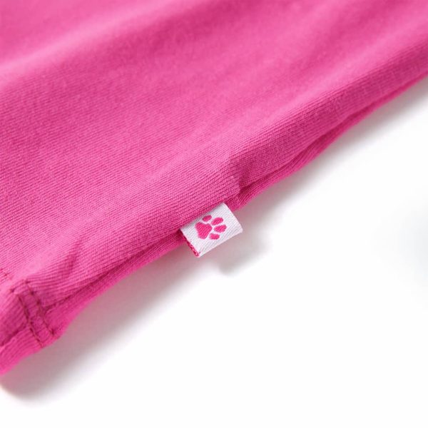 T-shirt de criança rosa-escuro 104 - Image 5