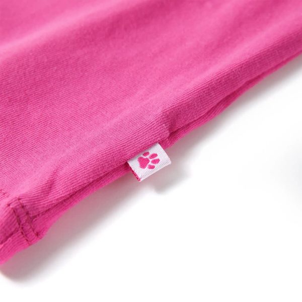 T-shirt de criança rosa-escuro 140 - Image 5