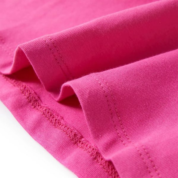 T-shirt de criança rosa-escuro 140 - Image 6