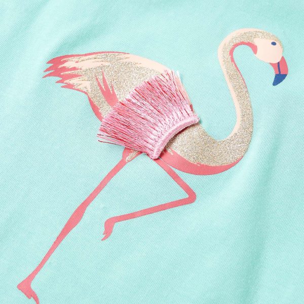 T-shirt de alças para criança menta-claro 92 - Image 4
