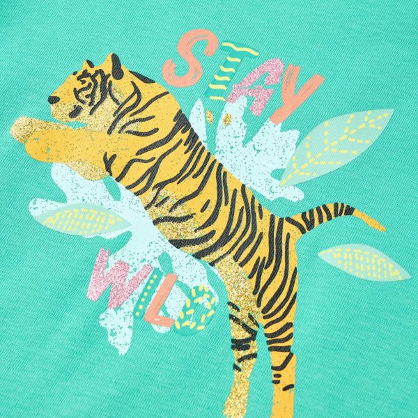 T-shirt infantil menta 140 - Image 4