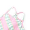 Vestido de criança com cordão sem mangas rosa 128 - Image 3