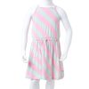 Vestido de criança com cordão sem mangas rosa 128 - Image 8