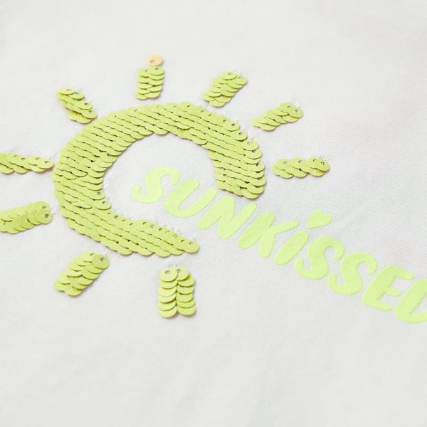 T-shirt infantil cor cru 116 - Image 4