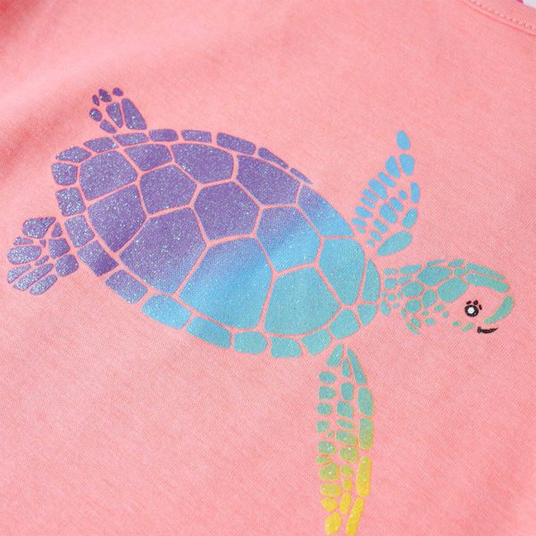 T-shirt infantil rosa-choque 92 - Image 4