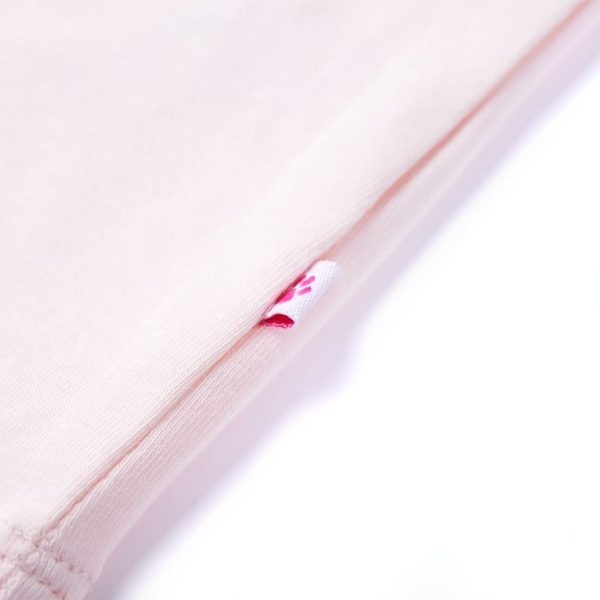 T-shirt de alças para criança rosa suave 92 - Image 5