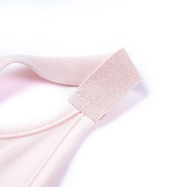 T-shirt de alças para criança rosa suave 128 - Image 3