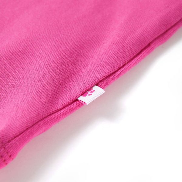 T-shirt de criança rosa-escuro 92 - Image 5