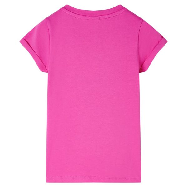 T-shirt de criança rosa-escuro 104 - Image 2