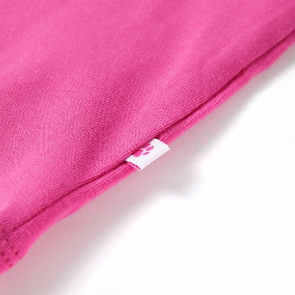 T-shirt de criança rosa-escuro 104 - Image 5