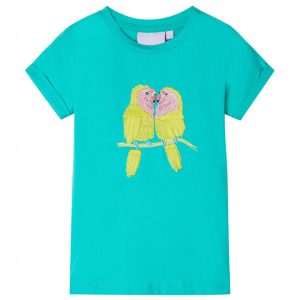 T-shirt infantil menta 104
