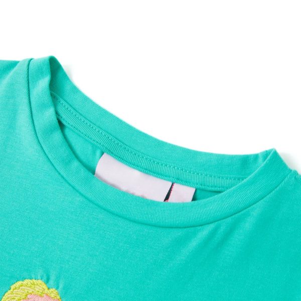 T-shirt infantil menta 104 - Image 3
