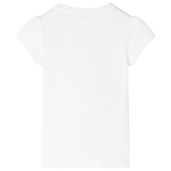 T-shirt infantil cor cru 92 - Image 2