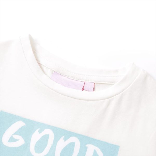 T-shirt infantil cor cru 92 - Image 3