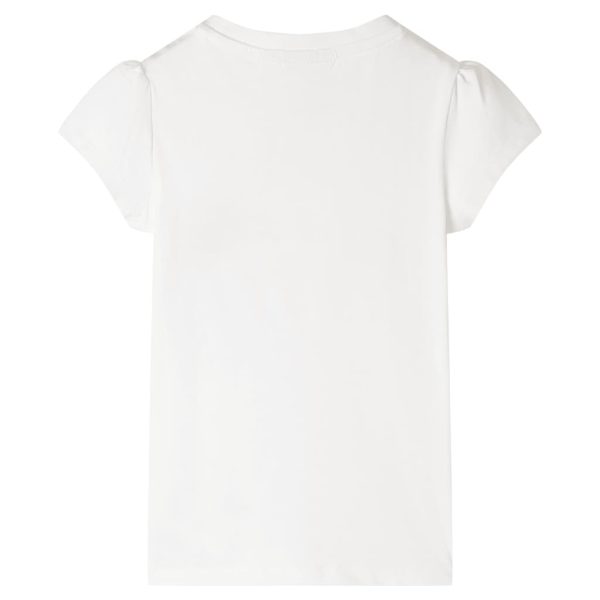 T-shirt infantil cor cru 92 - Image 2
