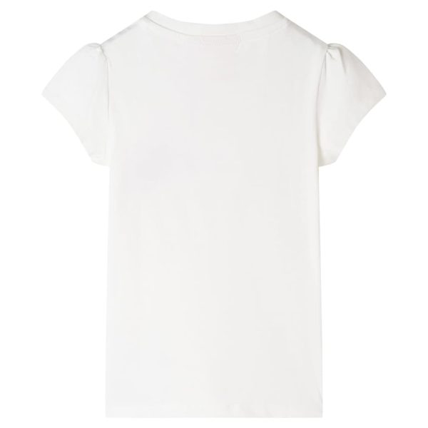 T-shirt infantil cor cru 116 - Image 2