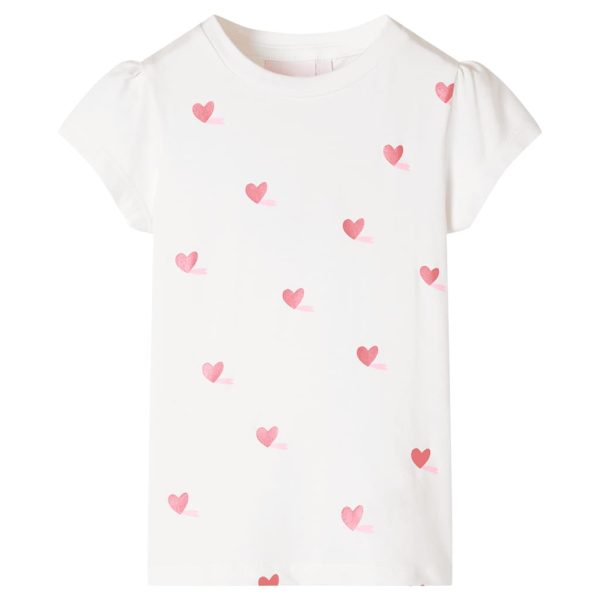 T-shirt infantil cor cru 128