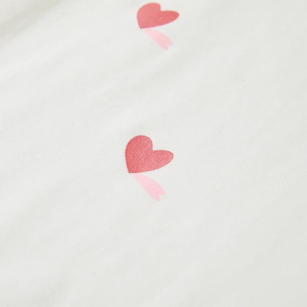 T-shirt infantil cor cru 128 - Image 4