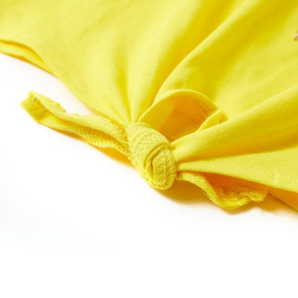 T-shirt de criança amarelo 92 - Image 6