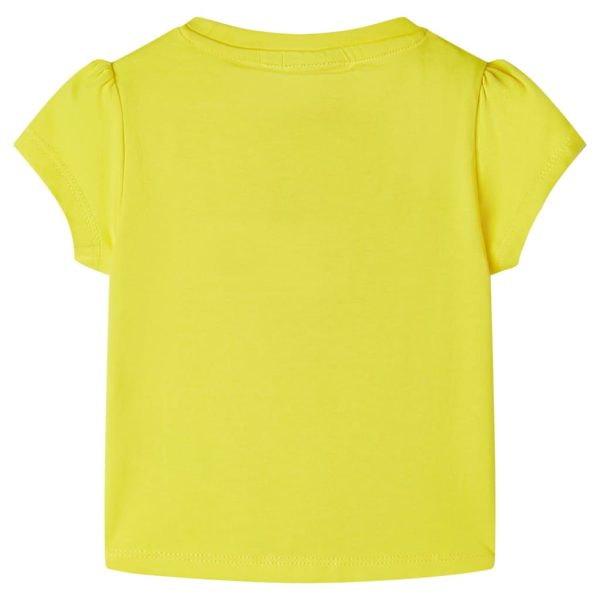 T-shirt de criança amarelo 104 - Image 2