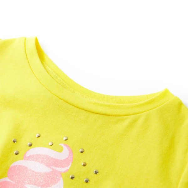 T-shirt de criança amarelo 140 - Image 3