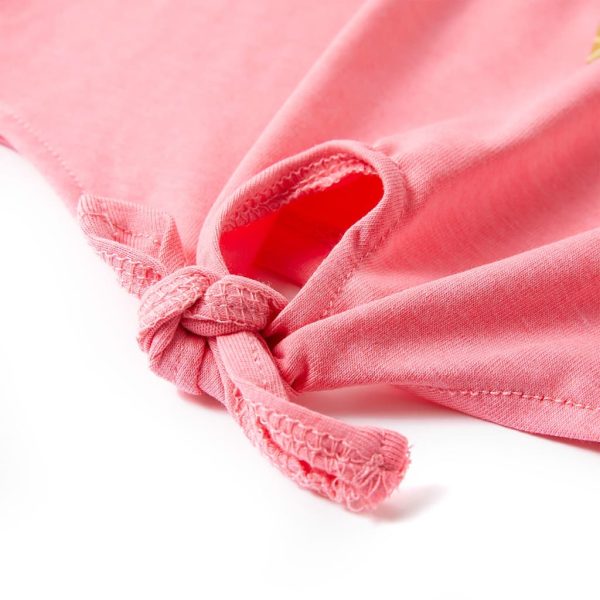 T-shirt de criança rosa-brilhante fluorescente 104 - Image 6