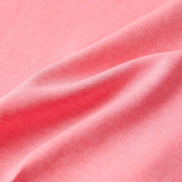 T-shirt de criança rosa-brilhante fluorescente 104 - Image 7