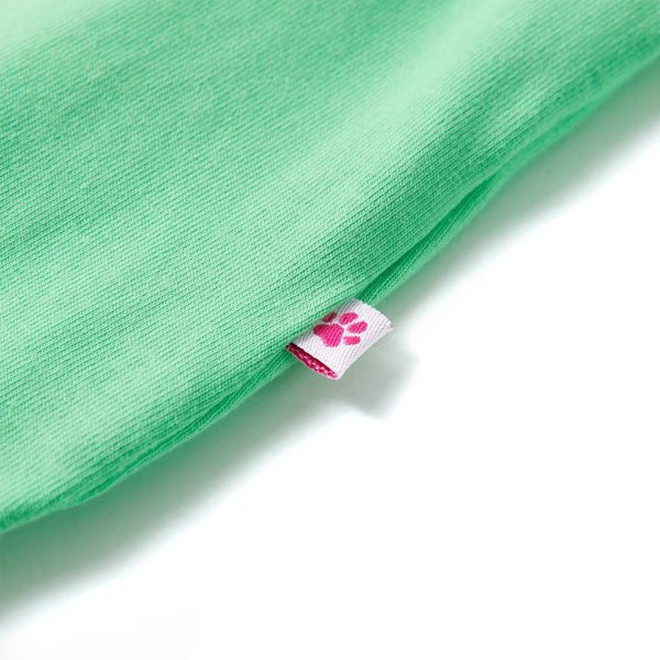T-shirt de criança verde-claro 92 - Image 5