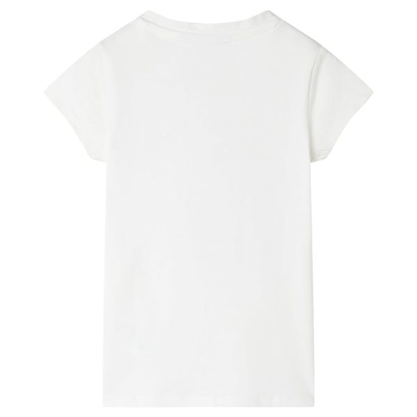 T-shirt infantil cor cru 128 - Image 2