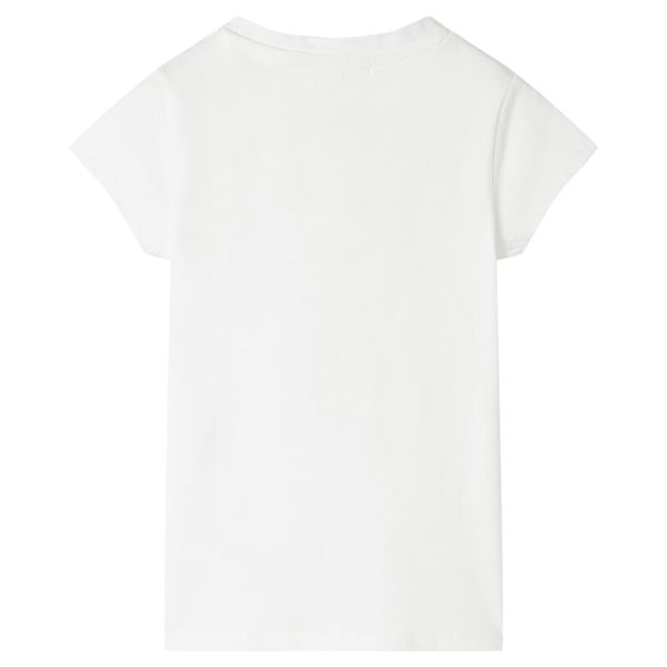 T-shirt infantil cor cru 140 - Image 2