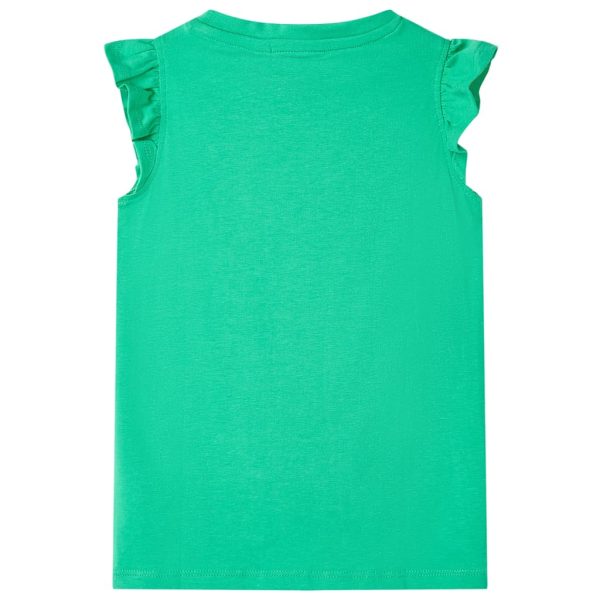 T-shirt de criança verde 92 - Image 2