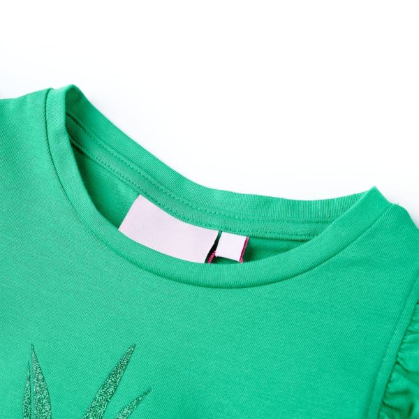 T-shirt de criança verde 116 - Image 3